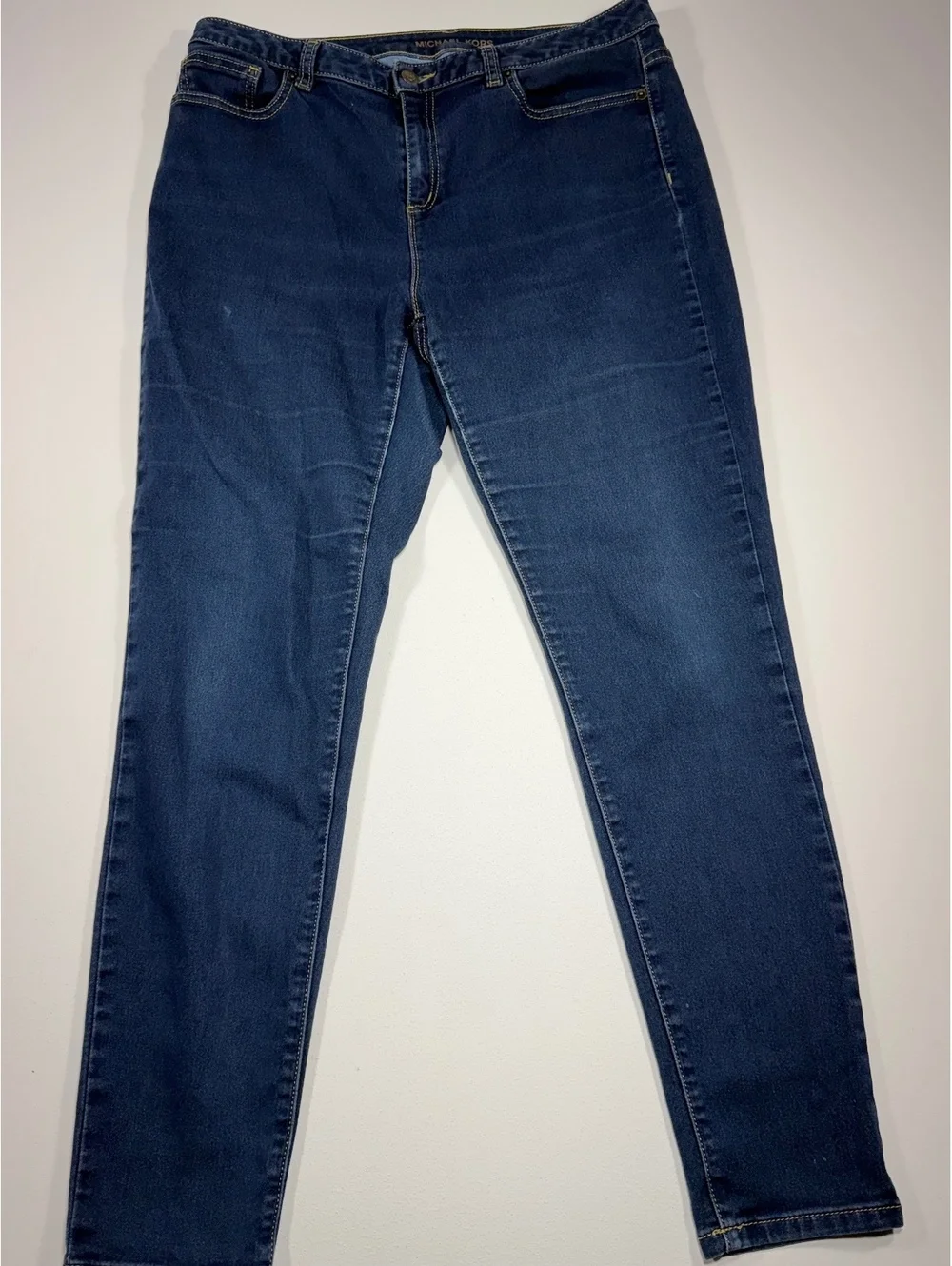 Michael Kors Selma Skinny Jeans Womens Size 10 30 Inseam Dark Wash Stretch